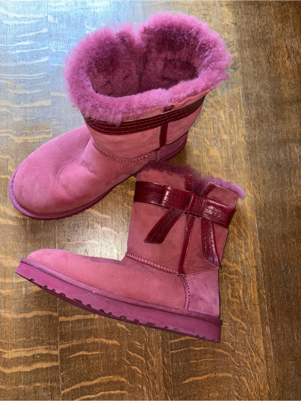 UGG Josette Bow Ribbon Boots